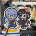 Cyber besties vinyl sticker