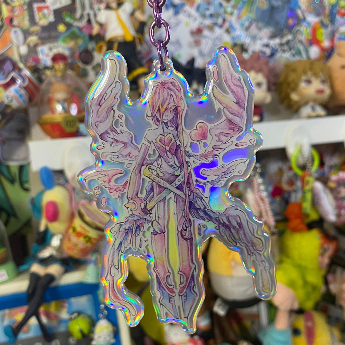 Reborn love fairy keychain