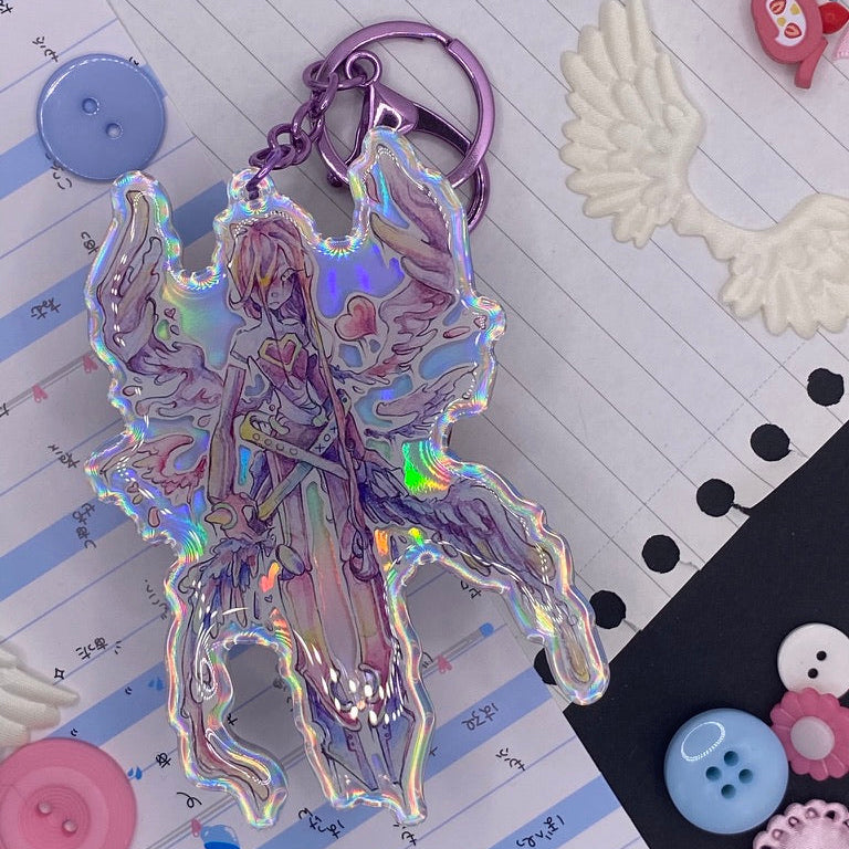 Reborn love fairy keychain