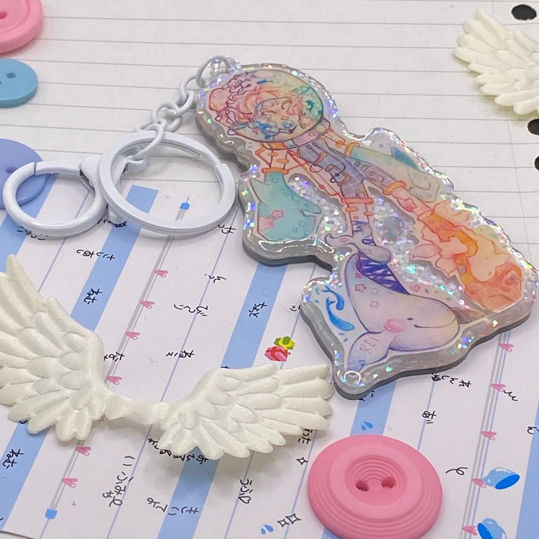 Sea Astronaut keychain