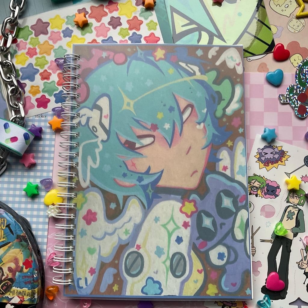 cyber angel sticker book