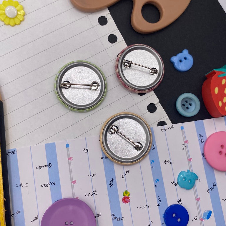badge pin backs