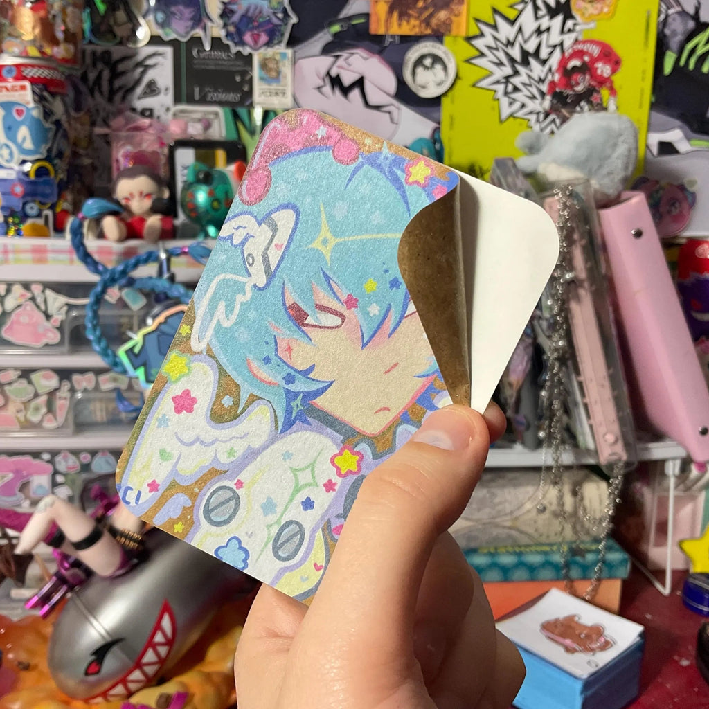 Cyber Angel craft paper sticker