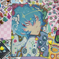 cyber angel print