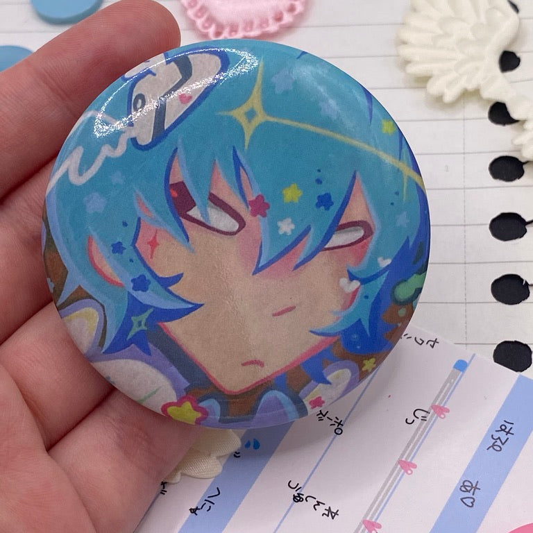 cyber angel pin badge