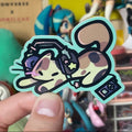 Headphone Cat sticker