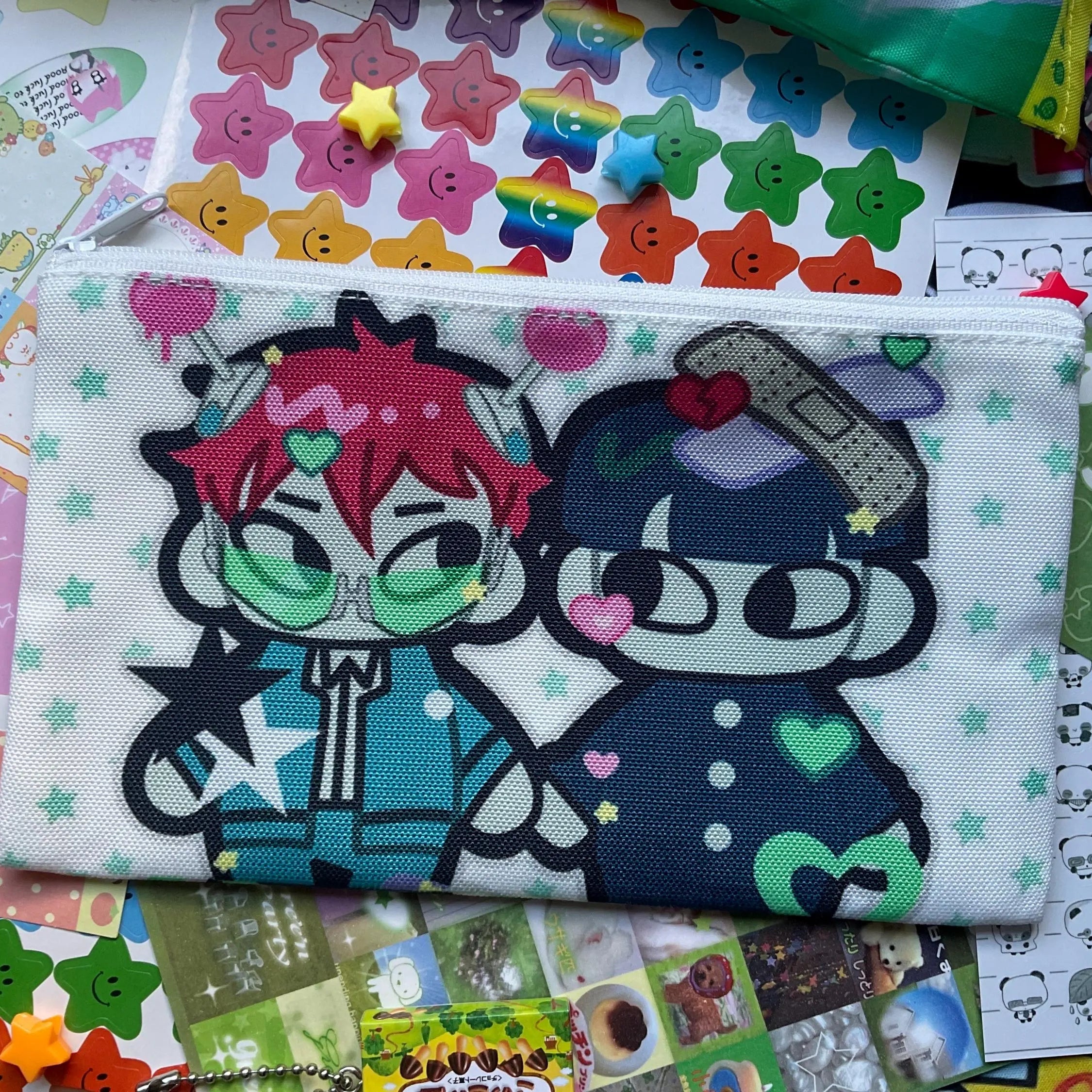 Psychic Buddies zipper pouch