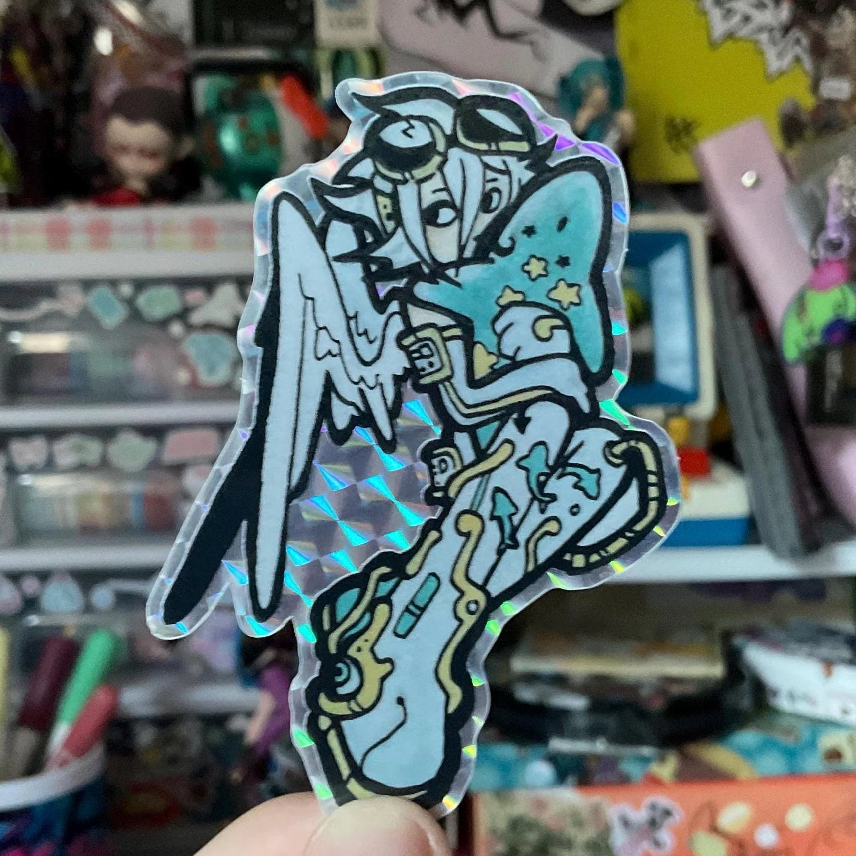 shark buddy sticker