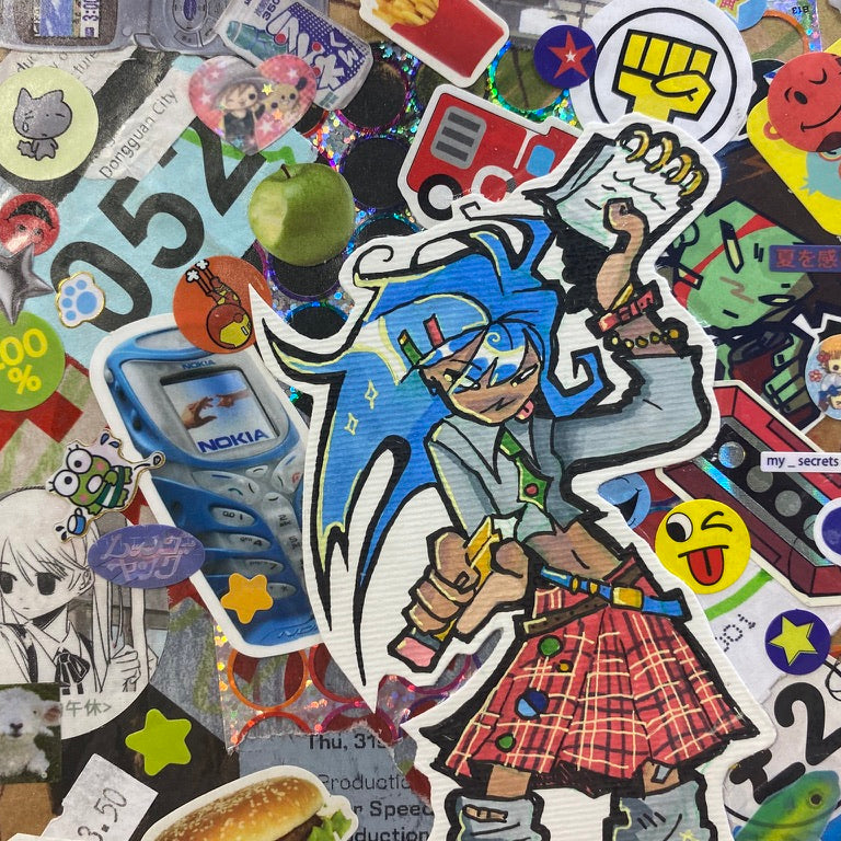 Tartan punk sketchbook