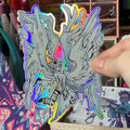 Winged Pilot holo sticker