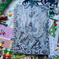 Pilot character blue wings spiral bound sticker storage book