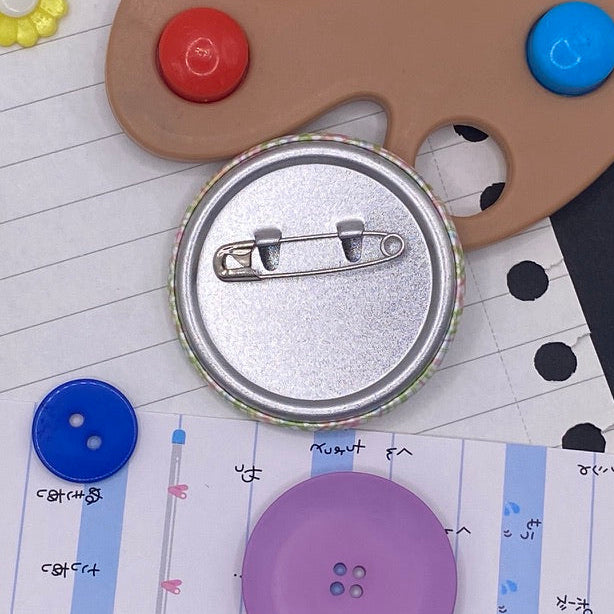 badge pin back
